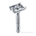 hoja de afeitar desmontable de aluminio maquinilla de afeitar de doble hoja